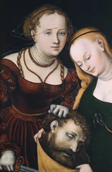 Judith avec la tête d