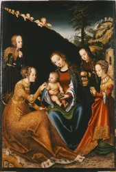 Le mariage mystique de Sainte Catherine d