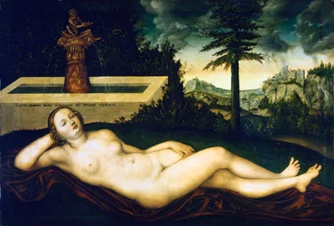 Nymphe à la fontaine