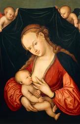 Vierge Marie allaitant Jésus