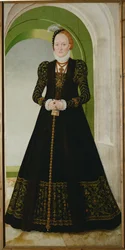 Anna du Danemark (huile sur toile)