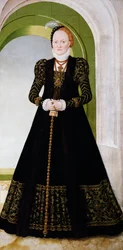 Anne de Danemark, épouse du prince électeur Auguste de Saxe