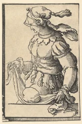 Sibylle de Cumes, de la série des Sibylles, vers 1530