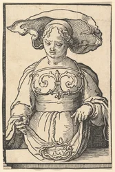Sibylle de Delphes, de la série des Sibylles, vers 1530