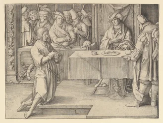 Joseph interprétant les rêves de Pharaon, 1512