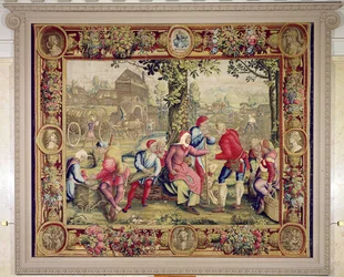 Paiement des Moissonneurs, Atelier des Gobelins (tapisserie)