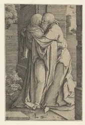 Saint Joachim embrassant Sainte Anne, 1520