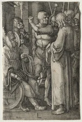 La Passion : Christ devant le grand prêtre, 1521