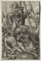 La Passion : Descente de croix, 1521