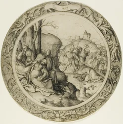 La Passion Ronde : Christ Portant la Croix