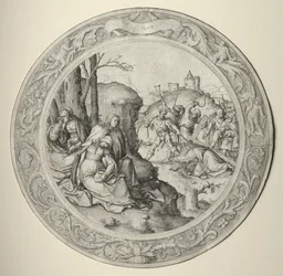 La Passion Ronde : Christ portant la croix