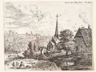 Village près d