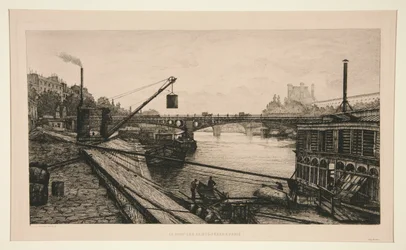 Le pont des Saints-Pères à Paris