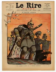 Couverture de "Le Rire Rouge", Satirique en Couleurs