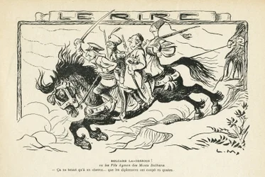 Illustration dans Le Rire