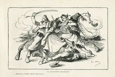 Illustration dans Le Rire