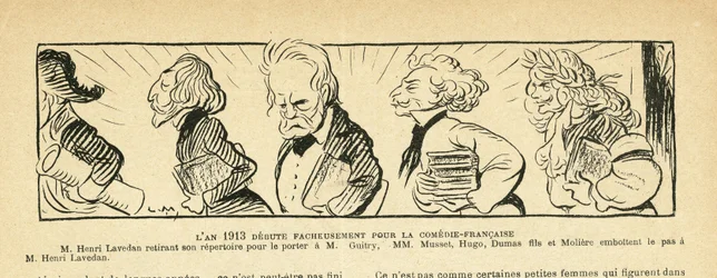 Illustration dans Le Rire, 04/01/13 - l