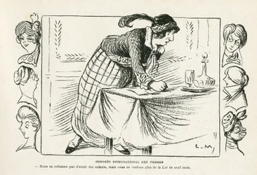 Illustration dans Le Rire