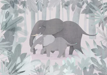 Éléphants, 2015 (numérique)