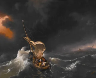 Le Christ dans la tempête sur la mer de Galilée