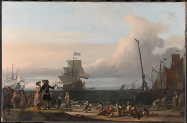 Navires néerlandais sur les routes de Texel