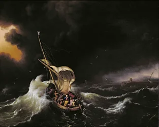 Le Christ dans la tempête sur la mer de Galilée