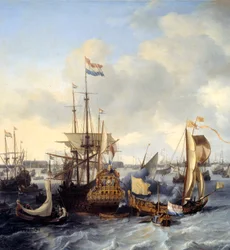 Vue du port d