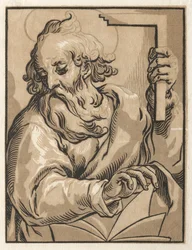 Christ et les Apôtres : Saint Thomas (avec l