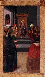 Vie de la Vierge : La dispute avec les docteurs Série Mystères du Rosaire