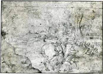 Erminia et les bergers, c.1600