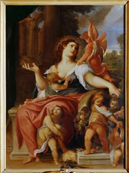 Providence (peinture sur bois)