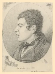 Portrait du poète Hiller