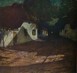 Une nuit au clair de lune, vers 1900, 1905