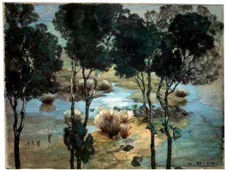 Paysage, années 1900