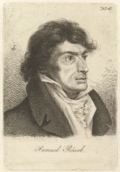 Portrait de Johann Gottlieb Samuel Rösel