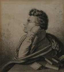 Portrait du poète Heinrich Heine 1797-1856, 1827