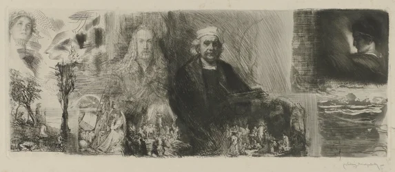 Œuvres de Rembrandt et Dürer en différentes techniques d