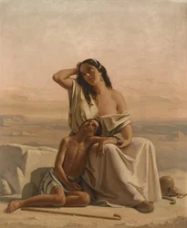 Agar et Ismaël dans le désert