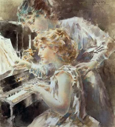 Leçon de piano