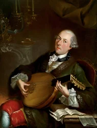 Portrait du compositeur Filippo Della Casa 1737-1810