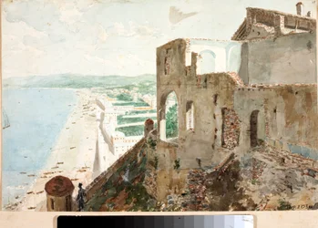 Vue sur le quartier de Sampierdarena à Gênes