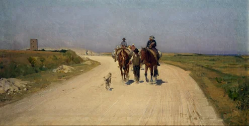 Route ensoleillée