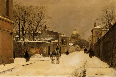 Une rue près des Invalides, Paris