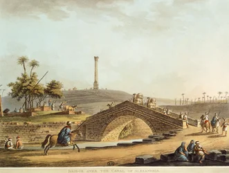 Égypte, Pont sur le canal d