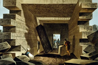 Intérieur du Temple de Jupiter