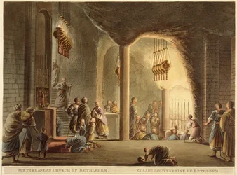Église souterraine de Bethléem, de 