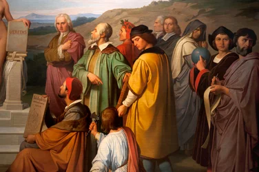 Le triomphe de la Vérité (détail)