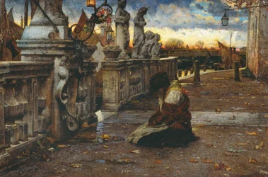 Refuge des pécheurs (huile sur toile)