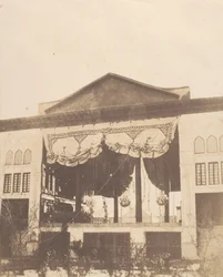[Salle du Trône du Paon, Téhéran], 1858.