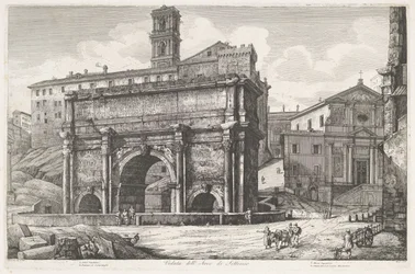 Arc de Septime Sévère à Rome